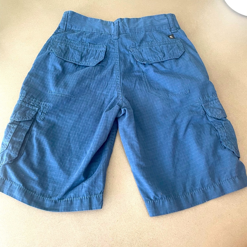 Tony Hawk BOYS Cargo Shorts size 10 Blue - Picture 2 of 9